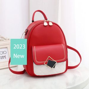 Simple Trend Ladies Waterproof Small Backpack for Women