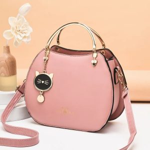 Bag Women New Handbags Cat Pendant Single Shoulder Handbag