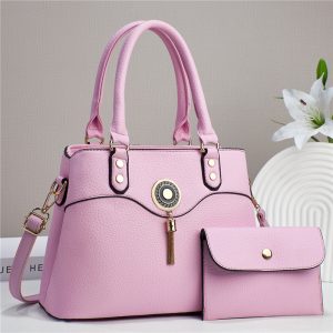 Large Capacity New Minimalist Solid Color Two-Piece Set