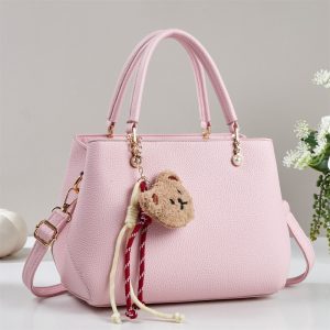Fashion Cute Women's Tote Bag Large Capacity PU Leather
