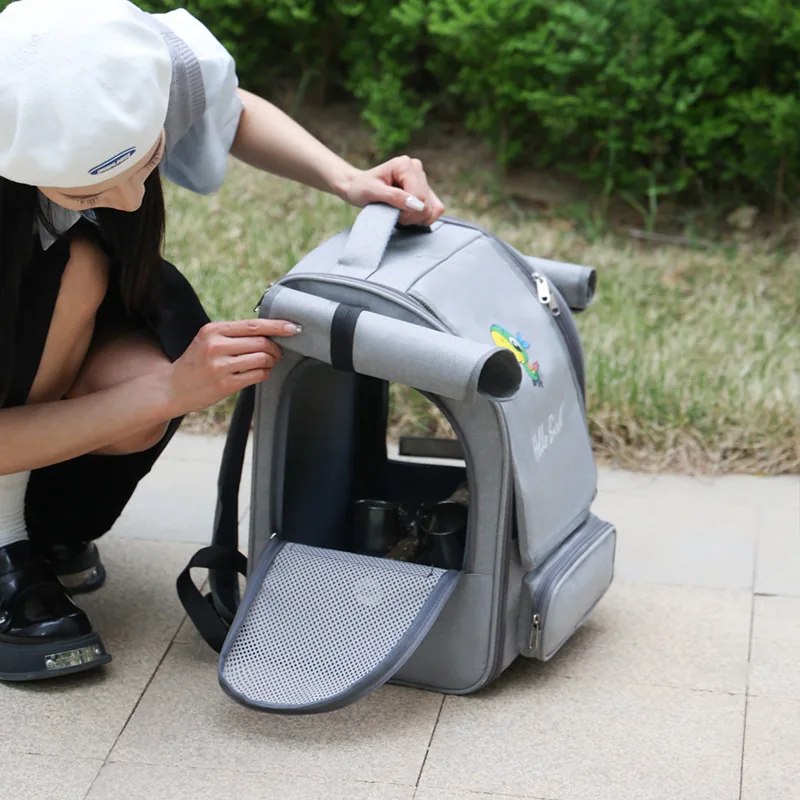 Hello Bird Parrot Cage Cockatiel Outing Carrier Bird Bag Budgie Sun Conure Oxford Cloth Rectangle Breathable Backpack