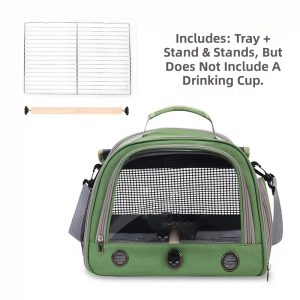 Moorpet Small Sun Budgie Cockatiel Bird Carrier Oxford