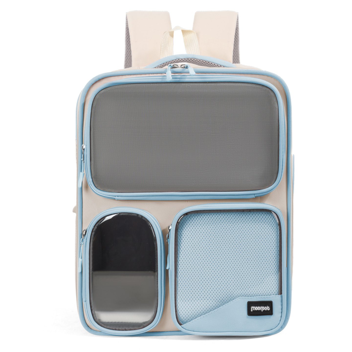 Portable Breathable Pet Backpack with Window Anime Cartoon