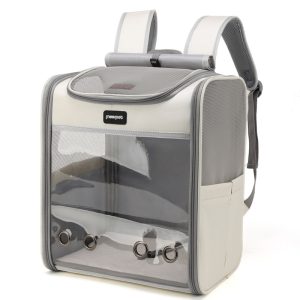 Oxford Cat Carrier Pet Bag for Outings Portable Backpack
