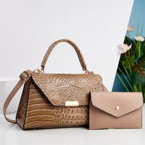 Arrival PU Alligator Pattern Fashion Waterproof Tote
