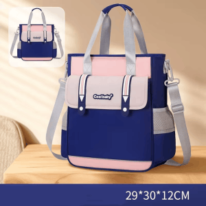 Fashion British Style Student Tutorial Bag Handhold