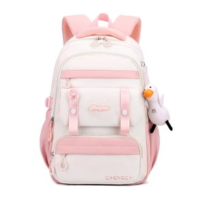 Cross-border Fashion Schoolbag Load Reduction Large