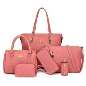 Shoulder Bag Women's Large Capacity Bag Retro Tote Bag Set
