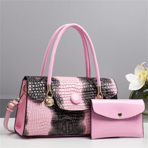 Bag for Women Two Pieces Set Fashion Ladies Handbag Big