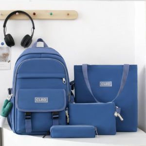 Wholesale New WaterproofStudent SchoolbagsThree-Piece Set