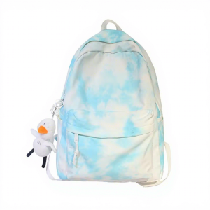 Lightweight Backpack With College Style Large Capacity Tie