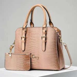 Solid Color Minimalist New Large Capacity Two-Piece Set