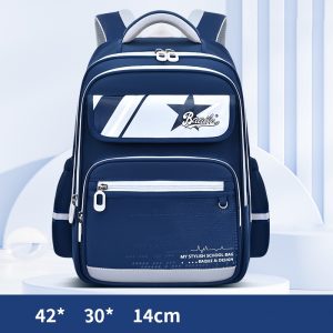 Fashion Students 1-6 Grade Schoolbag Load Reduction ridge