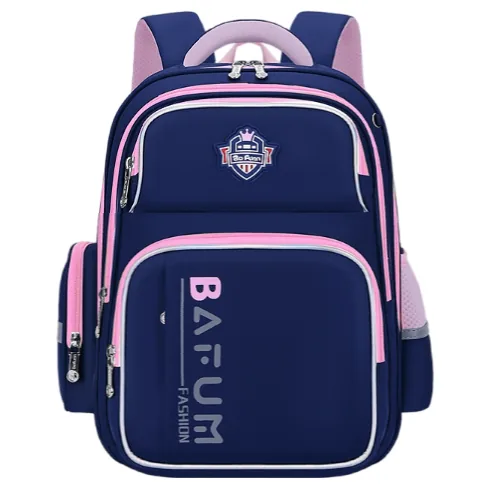 New Fashion Simple Student Large Capacity Ridge Protection Mochila Escolar Good Quality School Backpacks 2026