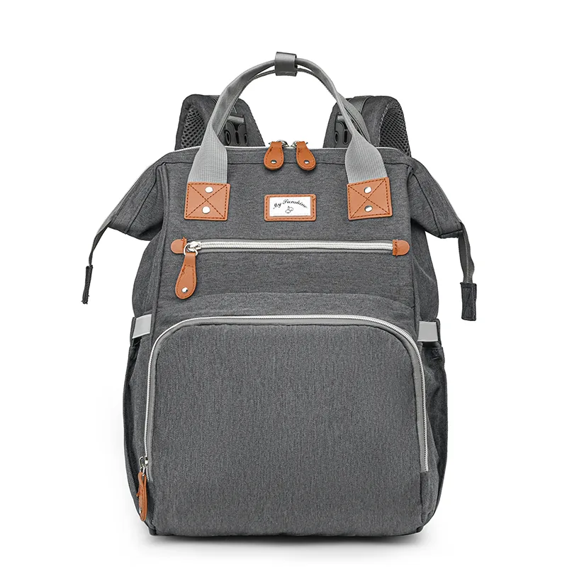 New Mummy Bag Multi-functional Large Capacity Waterproof Backpack Large Capacity Baby Bag Wholesale 9302