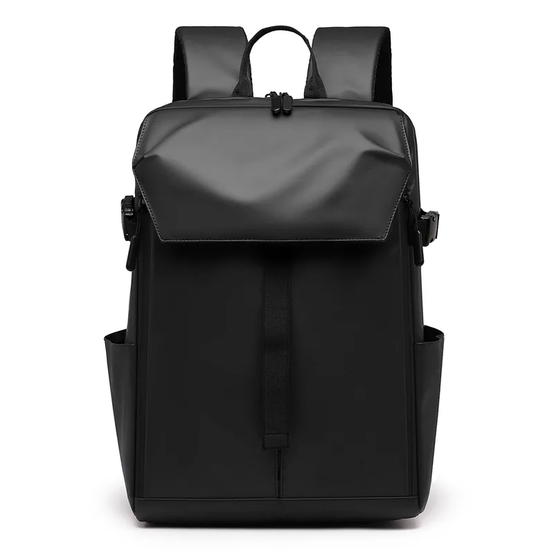 New Simple Solid Color Large Capacity Backpack Can Be Customized logo Multi-function Computer Bag Short Travel Bag