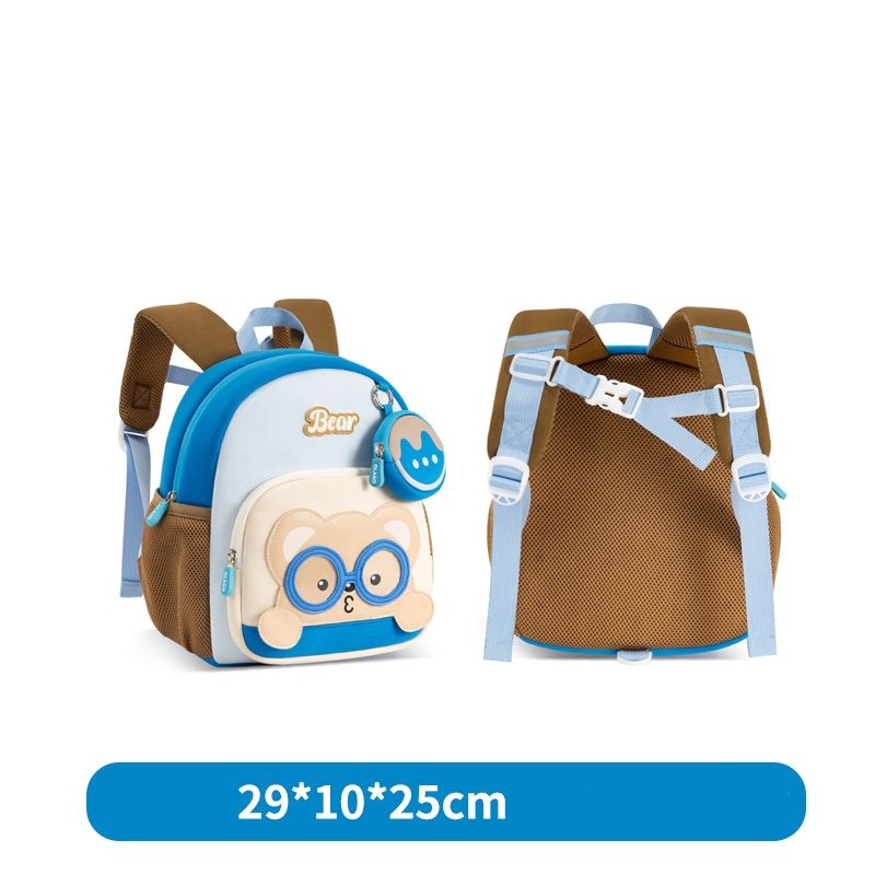 Cartoon Schoolbag Children Portable Spine protection Large