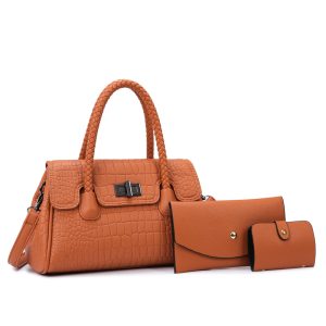 Women's Fashion Handbag Durable Zipper Closure Convenient