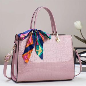 Versatile Solid Color New Simple and Large Capacity Middle