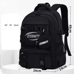 Leisure Schoolbag with Pocket Change Purse Lightweight