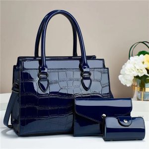 Stone Pattern High Capacity Messenger Bags Luxury Women's